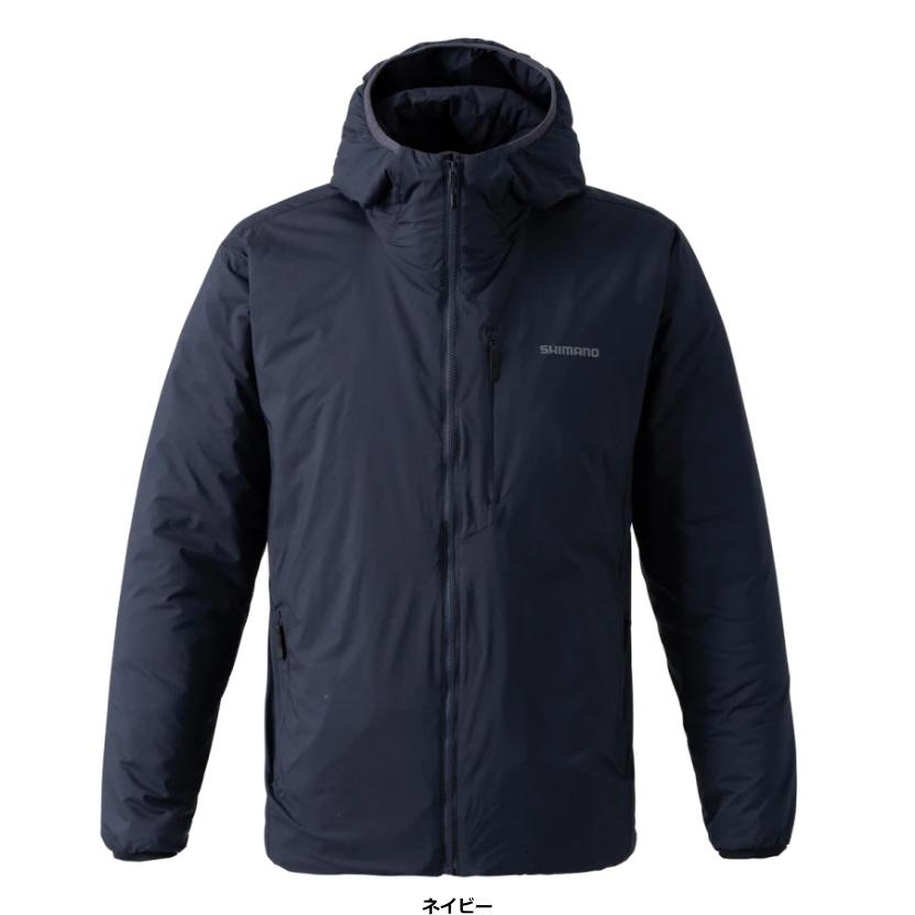 シマノ シマノ　WJ-056W アクティブインサレーション ジャケット フーディ M ネイビー【在庫限り特価】【秋冬物衣料大処分】釣り シマノ（SHIMANO） アクティブインサレーション ジャケット フーディ