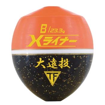 釣研 Xライナー 大遠投 スカーレット 1号 / ウキ 釣具 (置き配可 送料