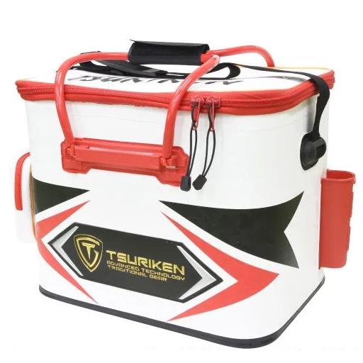 釣研 バケツ TL241 ライブウェル 45cm ホワイト 釣研 ライブウェル TL241 45cm ホワイト / バッカン : フィッシング