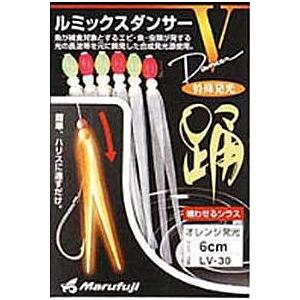 まるふじ ルミックスダンサーV オレンジ発光 4cm LV-32 / 仕掛け