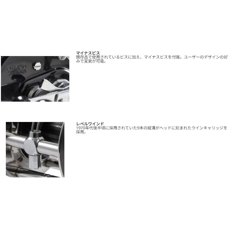 アブガルシア AMB.5500 ストライパー ブラック 1613927 (ベイトリール 釣り 右)【送料無料】