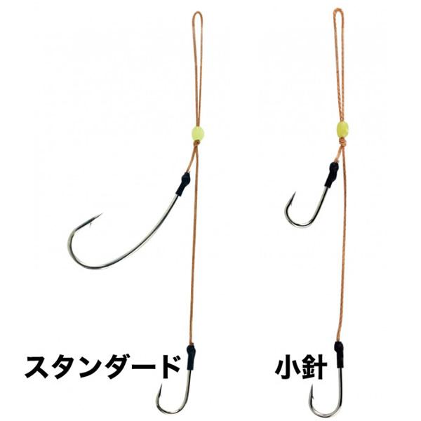 フジワラ 遊動カブラ専用針セット シルバー (一つテンヤ 太刀魚仕掛け) ゆうパケット可｜fishing-you｜02