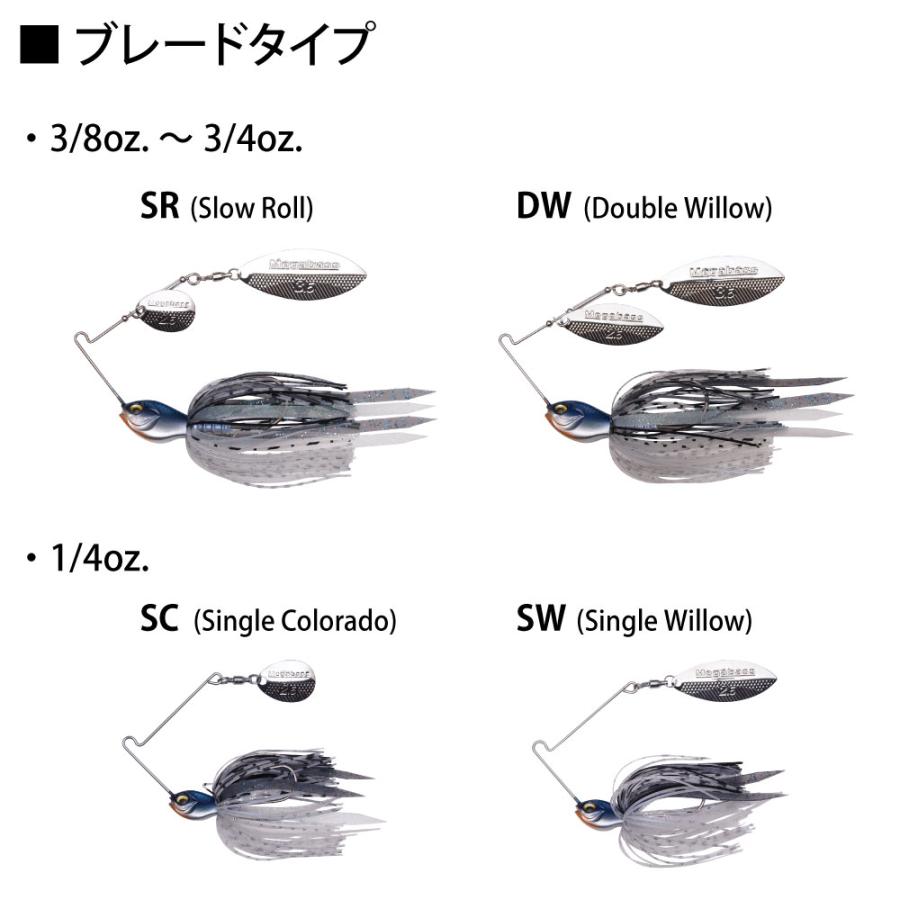 【全10色】メガバス SV-3 (5/8oz DW) (スピナーベイト) ゆうパケット可｜fishing-you｜04