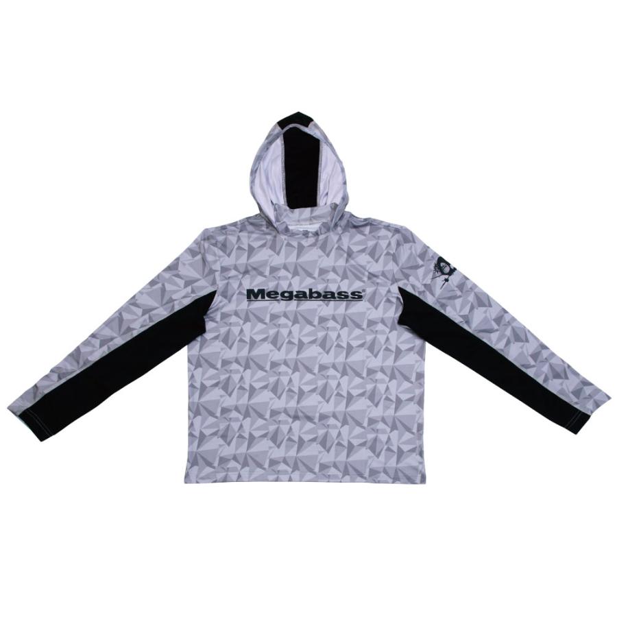 Megabass（メガバス） ゲームフーディ GAME HOODIE ホワイト