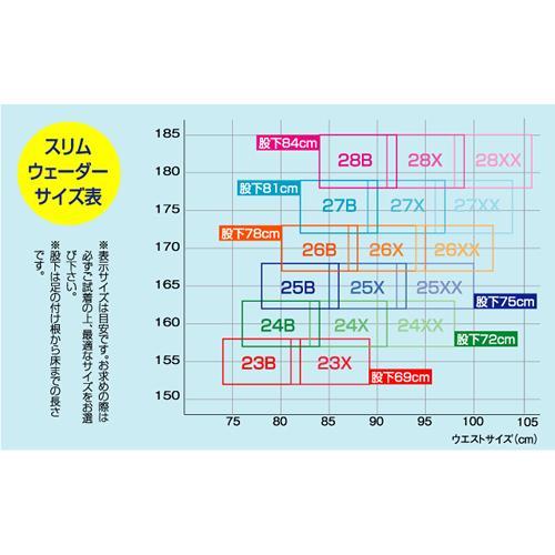 阪神素地 ワイルドエーススリムウェダー WA-500 ウェーダー｜fishing-you｜02