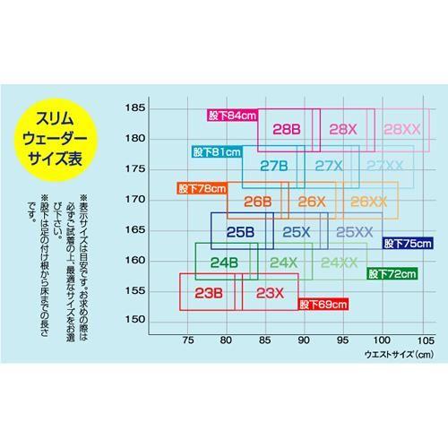 阪神素地 ワイルドエーススリムウェダー WA-500 ウェーダー｜fishing-you｜03