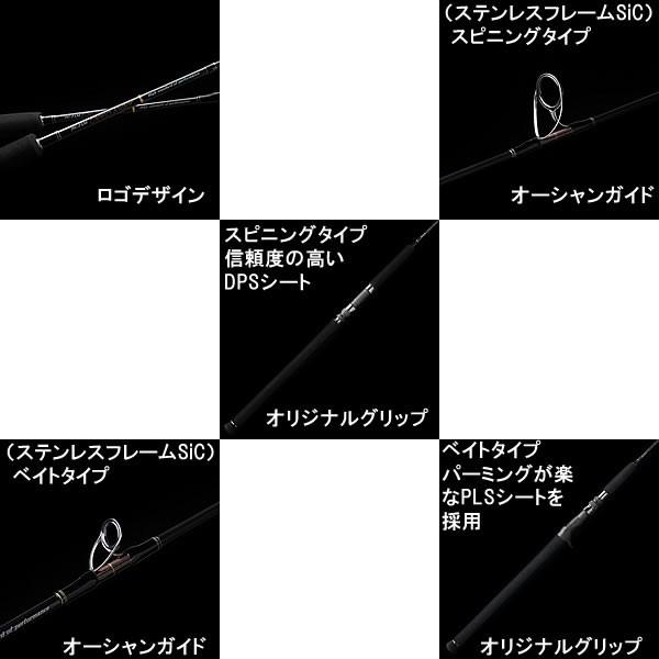 テンリュウ ジグザム ディープライダー JDR631S-3K (スピニング