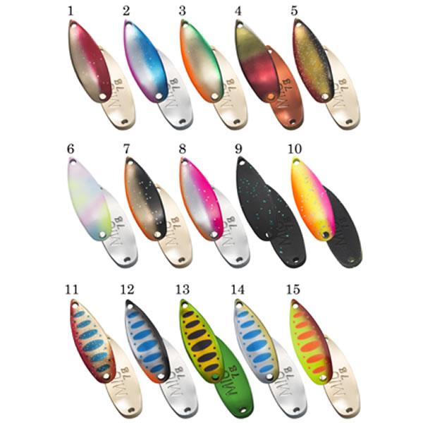 フォレスト ミュー ネイティブ 7g (トラウトルアー スプーン) ゆう