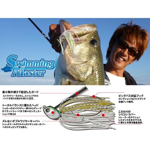 全11色】 エンジン ループス スイミングマスター 1/2oz (ラバージグ