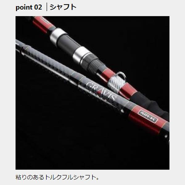 プロックス PROX グラヴィスタマンエアーK 8号/5.0m GTAK850 (タマン竿 大物竿)【送料無料】の画像