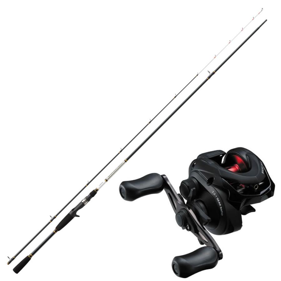 [アユイング入門セット] ベイトモデル シマノ 右ハンドルベイトリール (アユイングロッド 竿 釣り)(大型商品A) アユイング入門セット] ベイトモデル シマノ 右ハンドルベイトリール