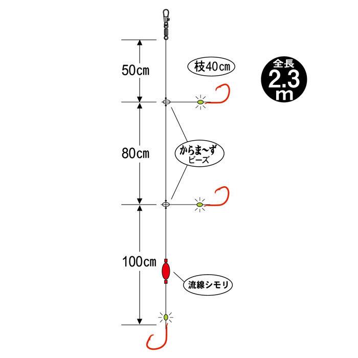 ネットワーク全体の最低価格に挑戦 がまかつ オニカサゴ仕掛フロート仕様 18 6 Fo106 船釣り仕掛け 船フカセ仕掛 Cisama Sc Gov Br
