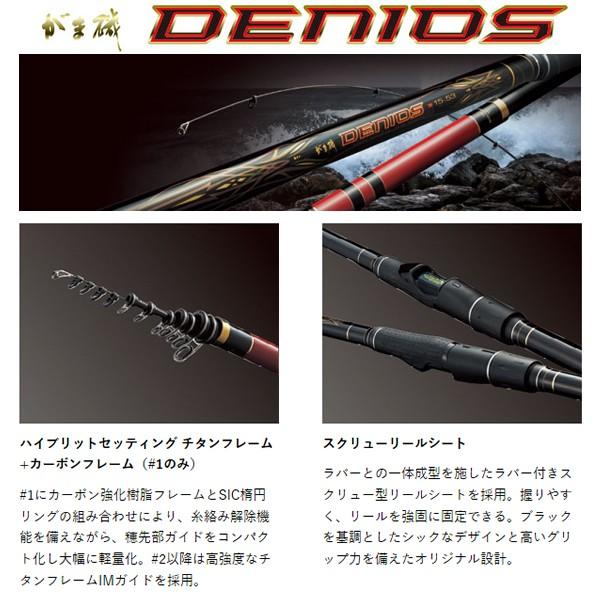 がまかつ がま磯 デニオス 2号5 3 磯竿 送料無料 フィッシング遊web店 通販 Paypayモール