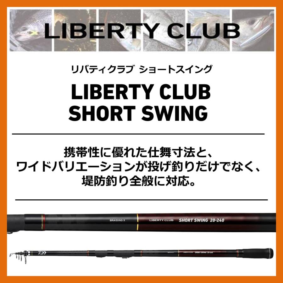 DAIWA（ダイワ） リバティクラブショートスイング 15-300・N (投竿