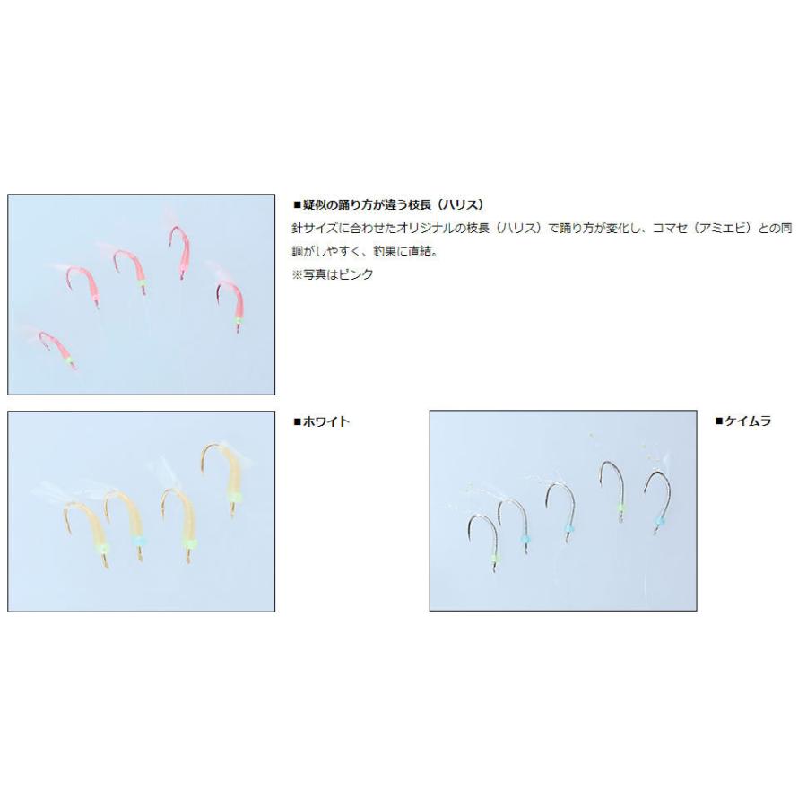 ダイワ 快適職人サビキソフトアミエビ6本 誠実 ピンク サビキ仕掛け ジグサビキ