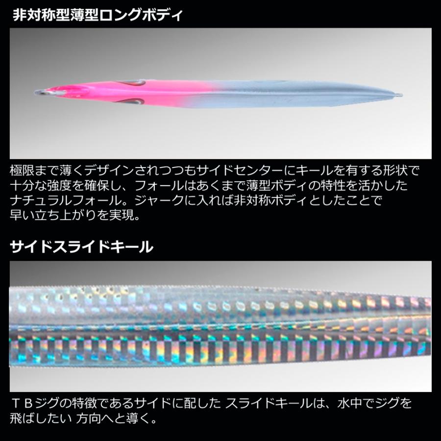 DAIWA（ダイワ） 【全5色】 ソルティガ TBジグ2 アデル 220g