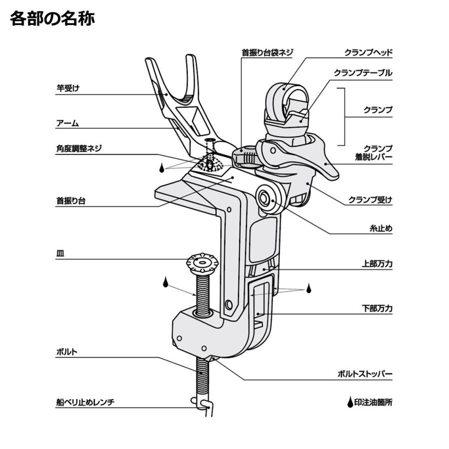 DAIWA（ダイワ） ライトホルダーメタルα 90CH (竿掛け ロッドホルダー