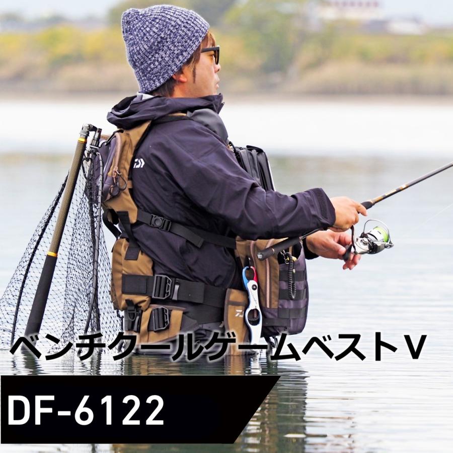 ダイワ ベンチクールゲームベスト5 DF-6122 (ライフジャケット 
