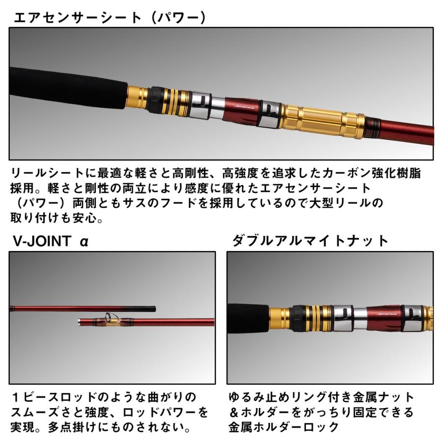 ダイワ ディープゾーン 120-270 K (Daiwa 竿 ロッド 船 海 釣り)(大型商品A)｜fishing-you｜04