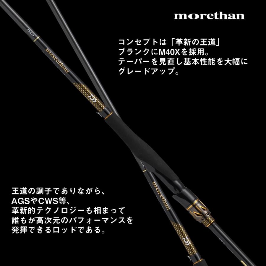 ダイワ 25 モアザン 103ML/M J (Daiwa シーバス ロッド 竿 釣り 2ピース)(大型商品A)の画像