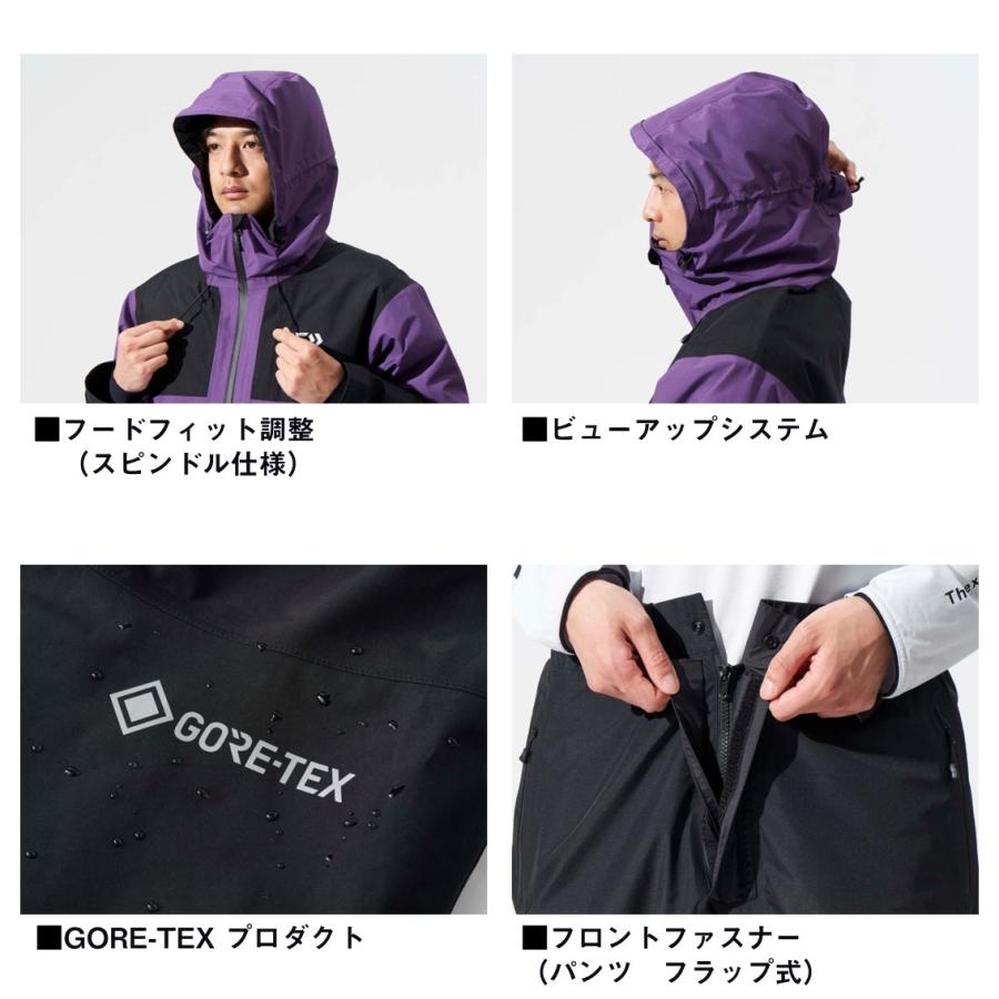 ダイワ ゴアテックス バーサタイルウィンタースーツ ブラック DW ダイワ ゴアテックス バーサタイルウィンタースーツ ブラック DW