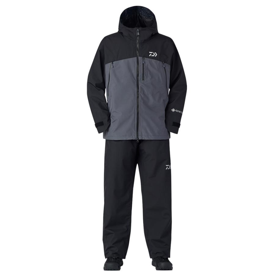 ダイワ ゴアテックス バーサタイルレインスーツ ガンメタル DR-1925 (レインウェア レインスーツ 上下セット)【送料無料】 ダイワ ゴアテックス バーサタイルレインスーツ ガンメタル DR-1925