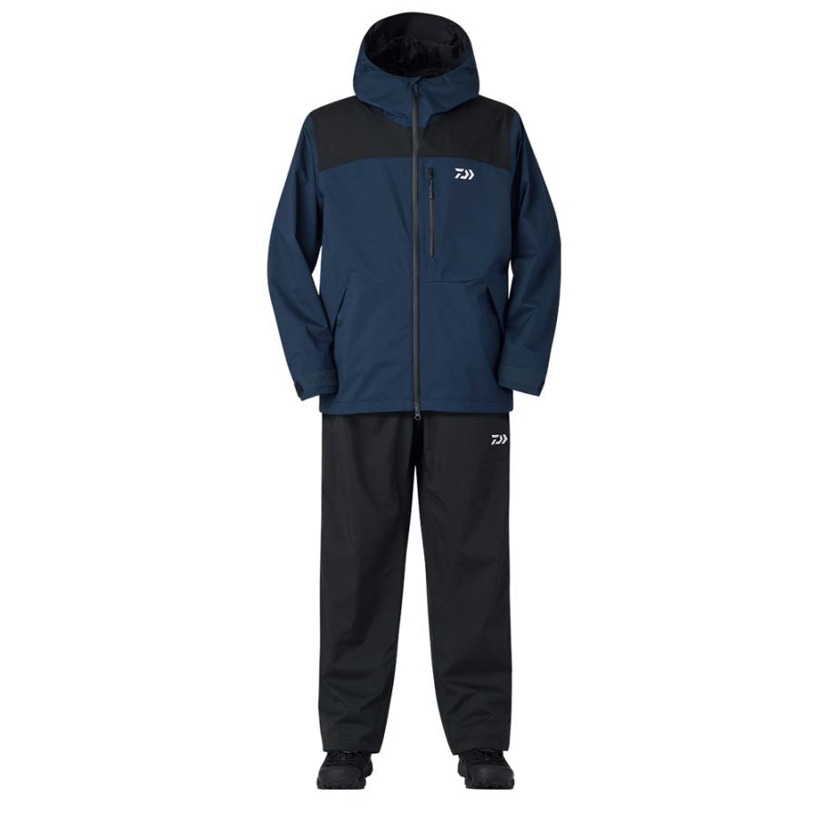 【新品】 ダイワ レインマックス 防水 ジャケット ネイビー ダイワ レインマックス レインスーツ ネイビー 2XL DR-3625 (レイン