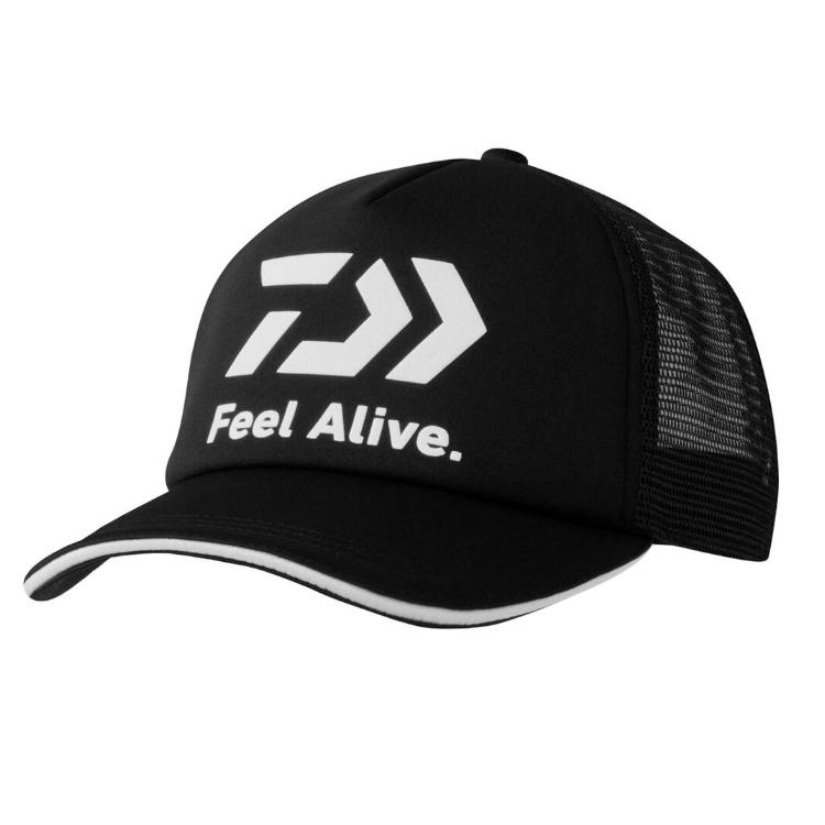 ダイワ フィールアライブソフトハーフメッシュキャップ ブラック DC