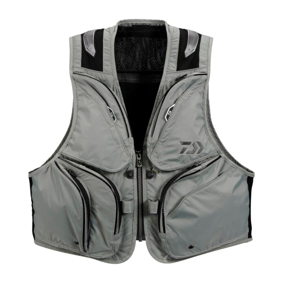 ダイワ ショートフィッシングベスト グレー DV-3025 (鮎ベスト)【送料無料】 ダイワ ショートフィッシングベスト グレー DV-3025 (鮎ベスト)【送料