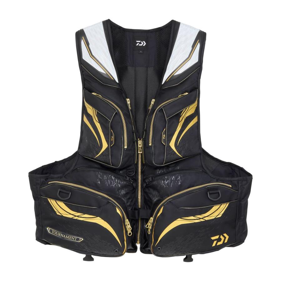 ダイワ トーナメントバリアテックサイバーフロート ブラック DF-3025T (ライフジャケット 大人用 フローティングベスト)【送料無料】 ダイワ トーナメントバリアテックサイバーフロート ブラック DF-3025T
