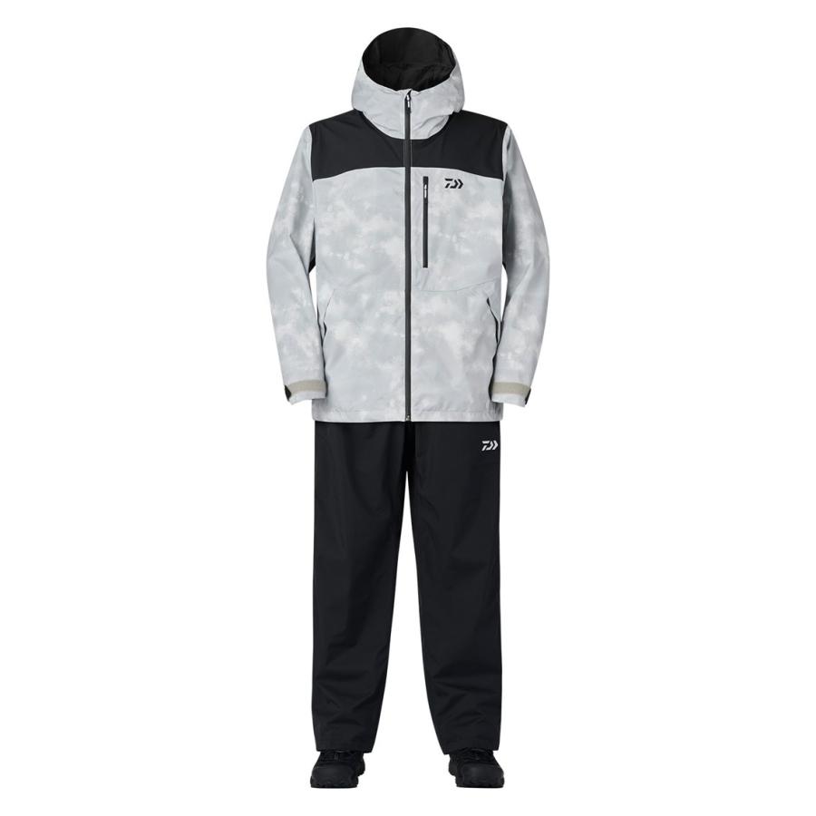 ダイワ レインマックス レインスーツ ホワイトヘイズカモ 2XL DR-3625