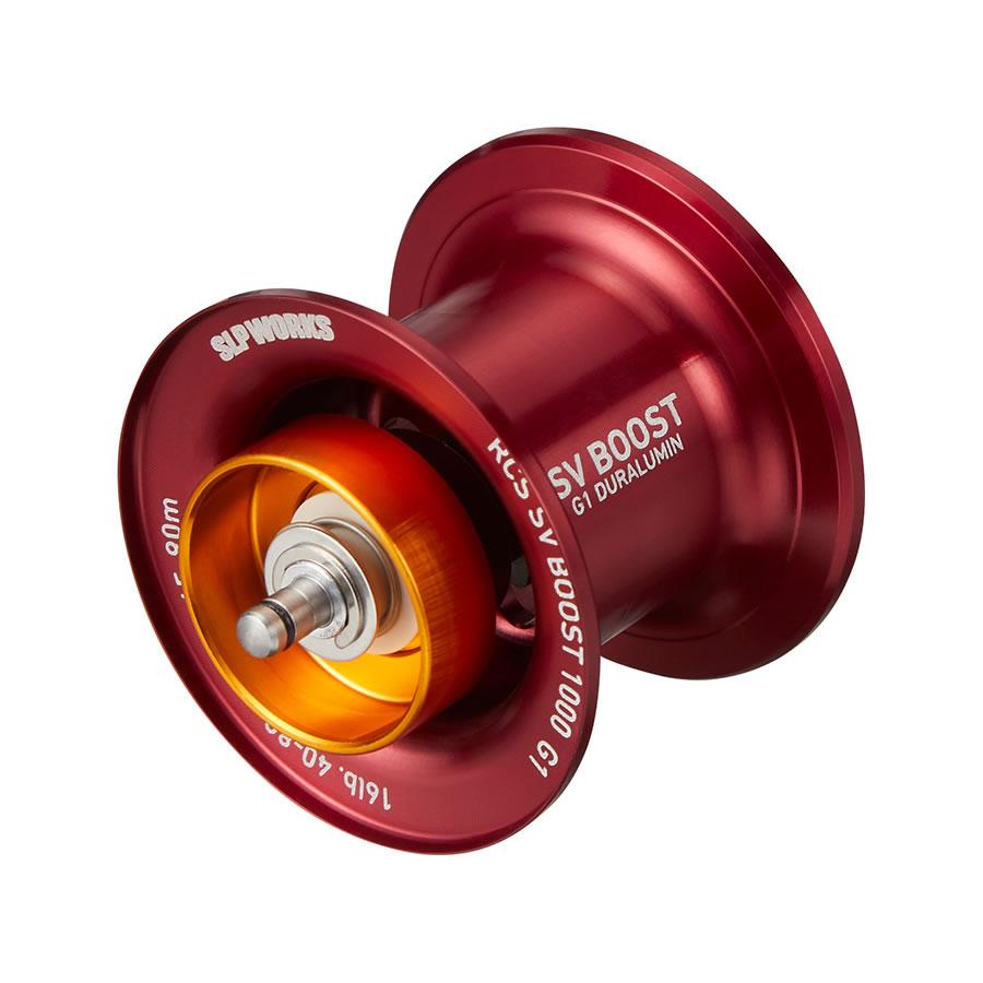 スポーツライフプラネッツ SLP RCSB SVブースト1000スプール G1/レッド 82289 (リール カスタムパーツ)【送料無料】 スポーツライフプラネッツ SLP RCSB SVブースト1000スプール G1/レッド