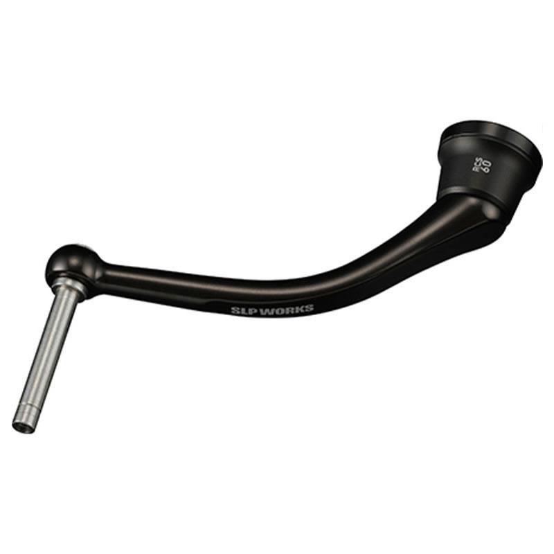 スポーツライフプラネッツ SLP 25 RCS マシンカットハンドル 60mm ブラック 82439 (リール カスタムパーツ) スポーツライフプラネッツ SLP 25 RCS マシンカットハンドル 60mm