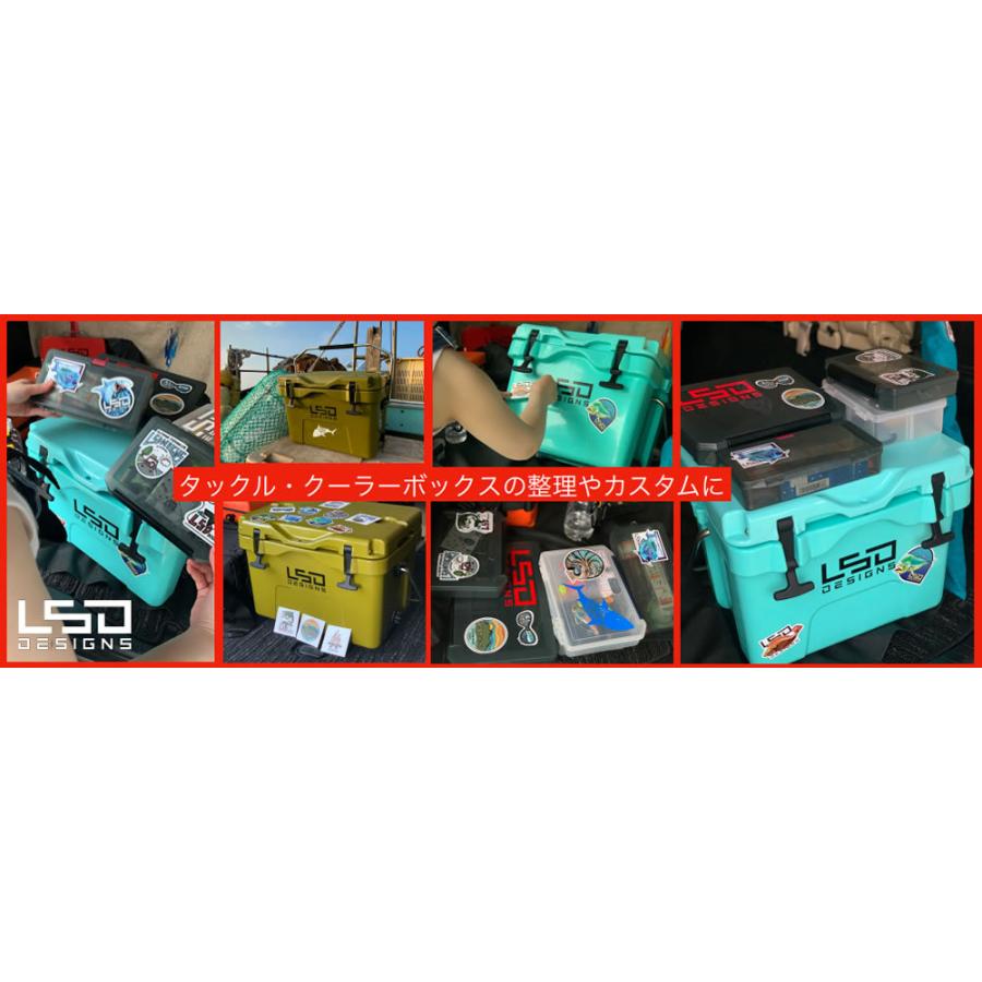 Lsd ストロングクーラーボックス25ｌ カラーステッカー2枚 3点セット 送料無料 フィッシング遊web店 通販 Paypayモール