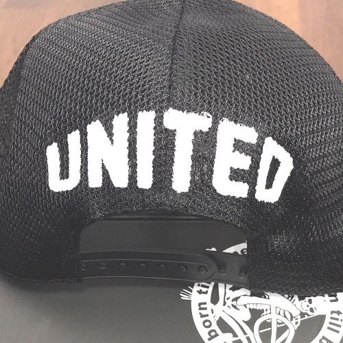 返品 交換対象商品 オレンジブルー Mzフラットキャップメッシュユナイテッド Mzcp 538 フィッシングキャップ Supplystudies Com