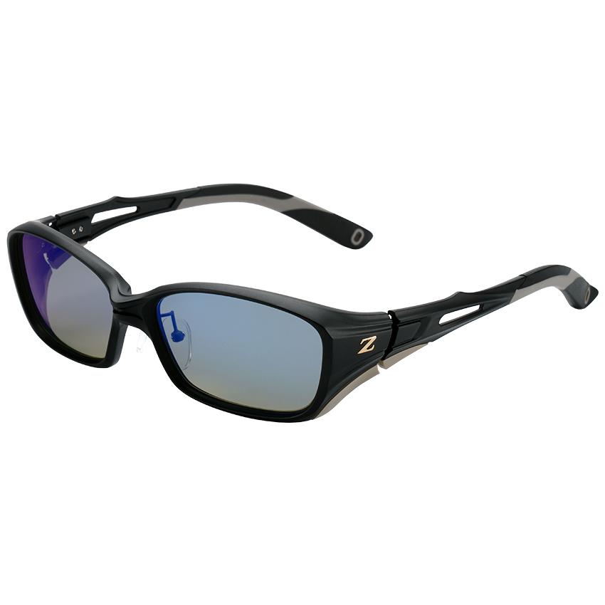ゼクー Zeque デヴォン F-1998 ブラック×サンド／TVS×ブルーミラー (偏光サングラス 偏光グラス 釣り メンズ)【送料無料】 ゼクー Zeque デヴォン F-1998 ブラック×サンド／TVS×ブルーミラー
