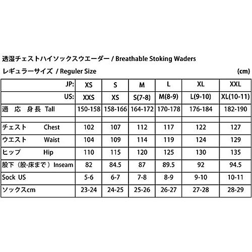 リトルプレゼンツ W-46 N3 チェストハイウエーダー マッドグレイ (透湿性ウェーダー)送料無料】｜fishing-you｜02