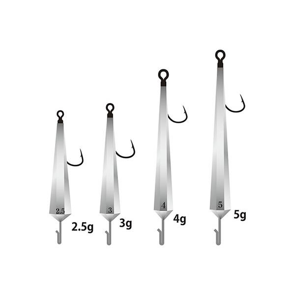 ささめ針 鬼楽六面オモリ寄せフック Sat54 オモリ ワカサギ集魚 フィッシング遊web店 通販 Paypayモール