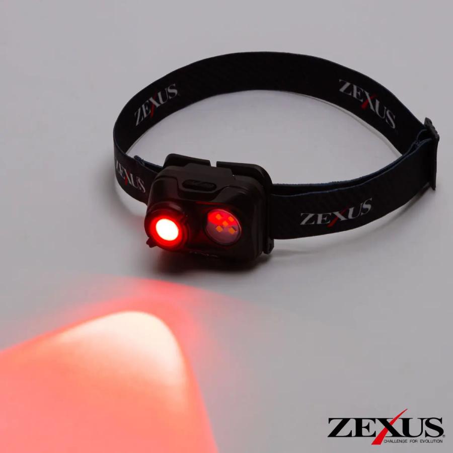 専用 冨士灯器 ZEXUS LEDヘッドライト ZX-195X (ハンディライト 防災ライト