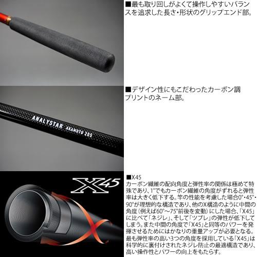 DAIWA（ダイワ） アナリスター アカムツ 205 (船竿)【送料無料