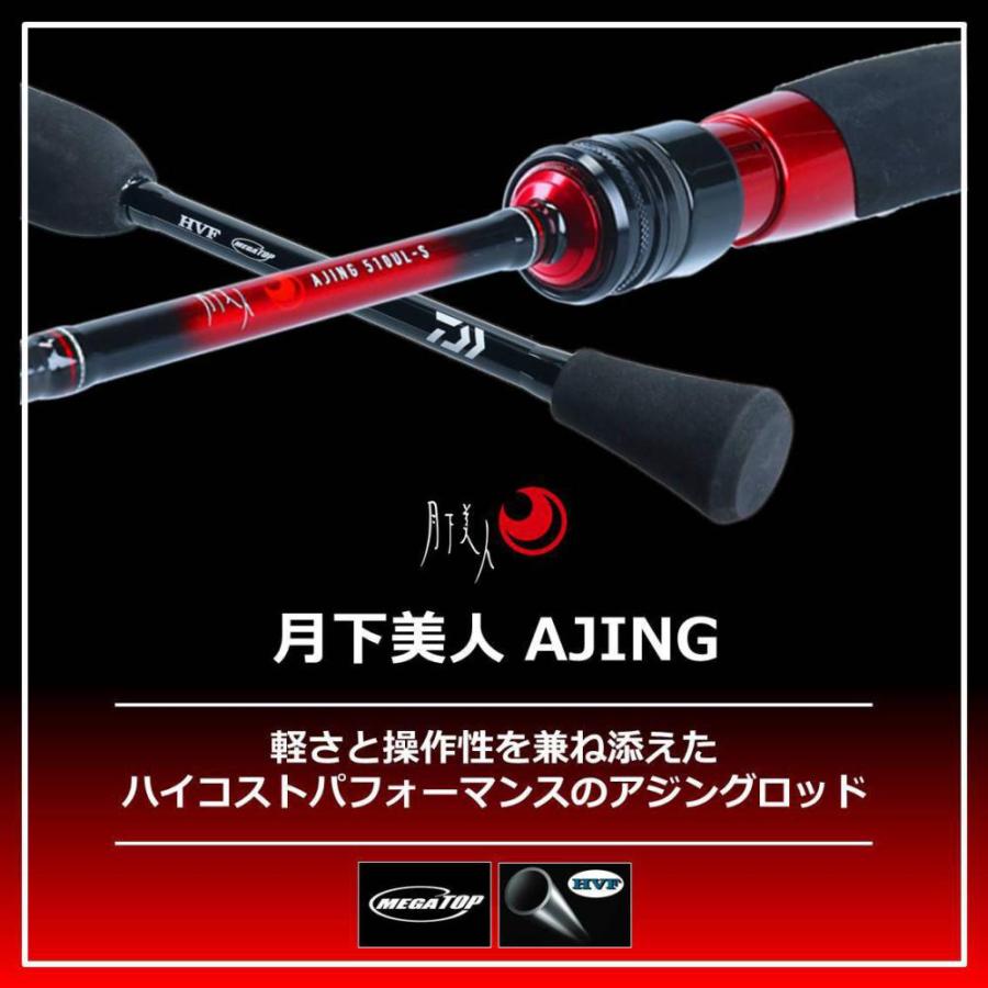 【美品】ダイワ　20 月下美人 510UL-S　アジング DAIWA（ダイワ） 20 月下美人 AJING 510UL-S・R (アジングロッド
