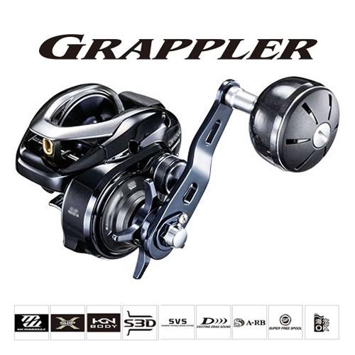 送料無料) シマノ 17 グラップラー 301HG (ジギングリール 
