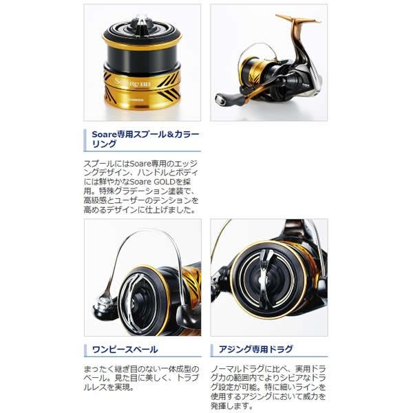 まとめ買い ソアレbb 18 シマノ C00sspg 新品 メーカー希望小売価格35 Off スピニングリール アジング シマノ Labelians Fr