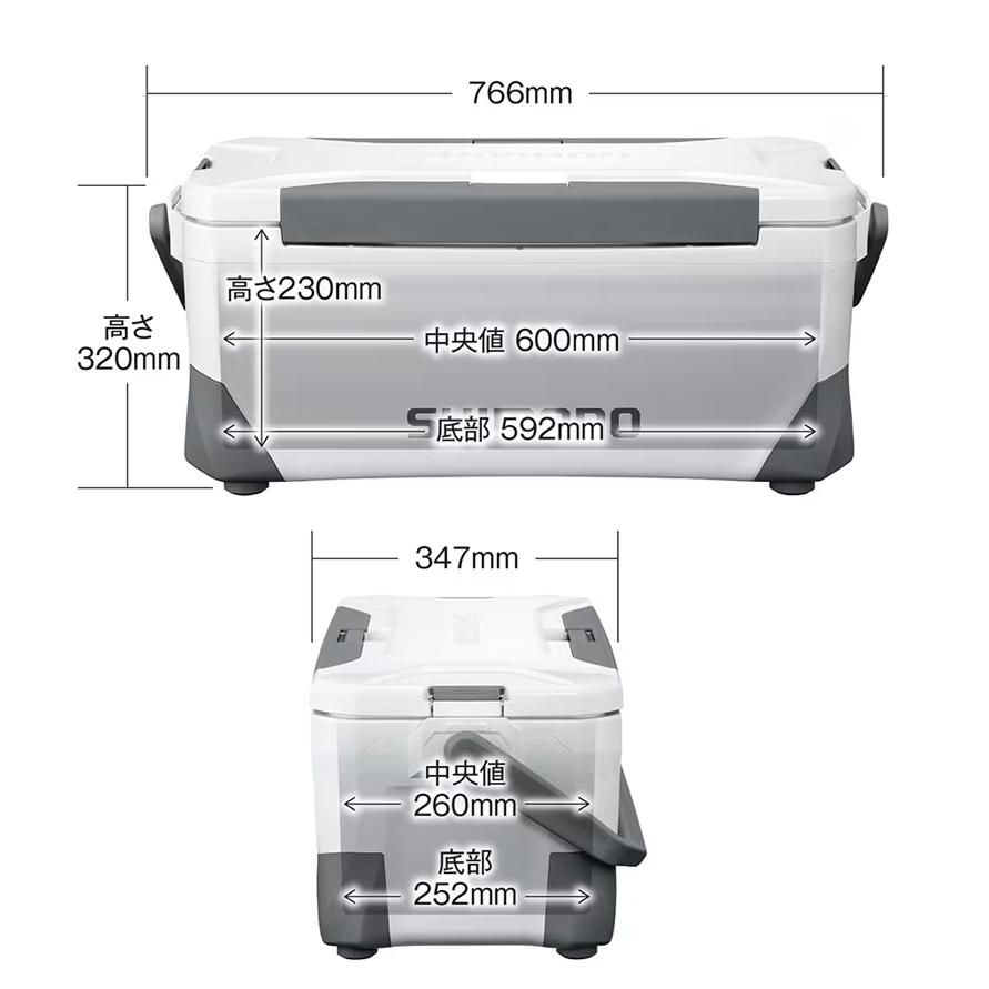 シマノ スペーザ ライト 35L レッド NS-435Y (クーラーボックス シマノ スペーザ ライト 35L レッド NS-435Y (クーラーボックス