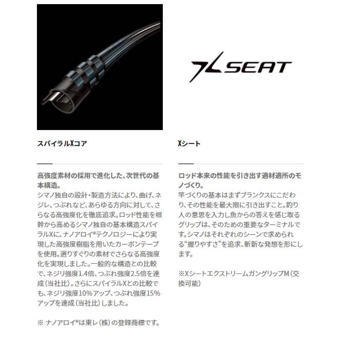 シマノ（SHIMANO） 21 サーベルマスターXRテンヤ 91H170/R (船竿
