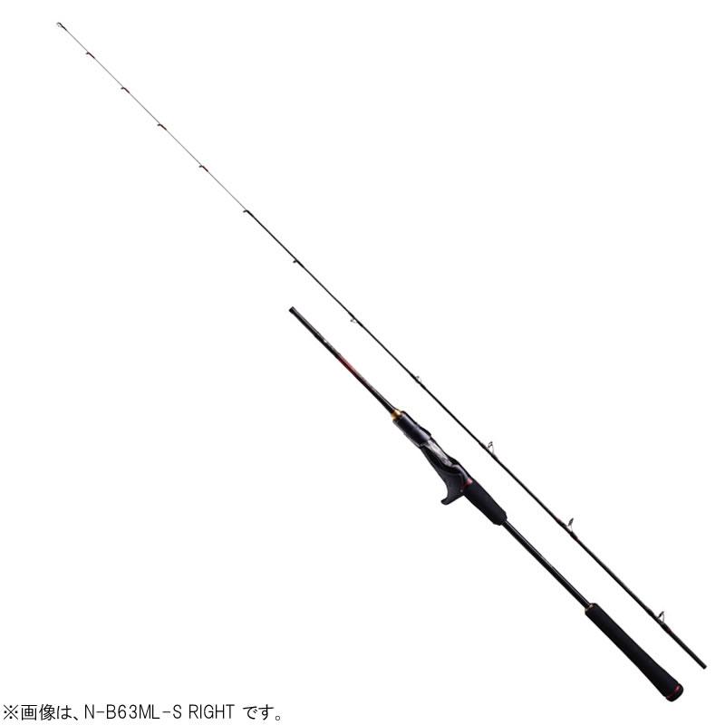 シマノ 炎月 XR N-B63ML-S/L(左巻) (鯛ラバ タイラバロッド)【送料無料】 シマノ（SHIMANO） 炎月 XR N-B63ML-S/L(左巻) (鯛ラバ タイラバロッド