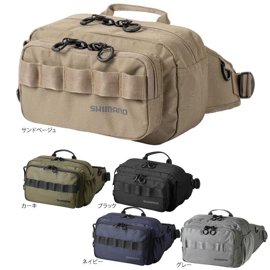 シマノヒップバック　ルアーまとめ売り シマノ（SHIMANO） ヒップバッグ Sサイズ BW-021T (フィッシング