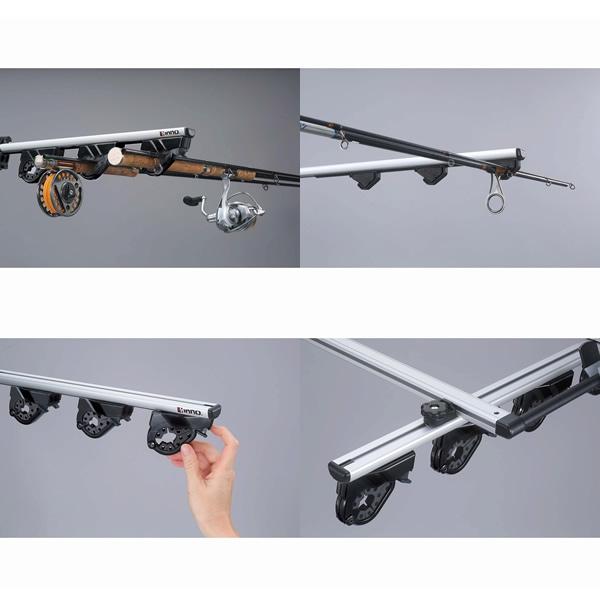 カーメイト ロッドホルダーデュアル8ワイド IF18 (車載用ロッド カーメイト ロッドホルダーデュアル8ワイド IF18 (車載用ロッド
