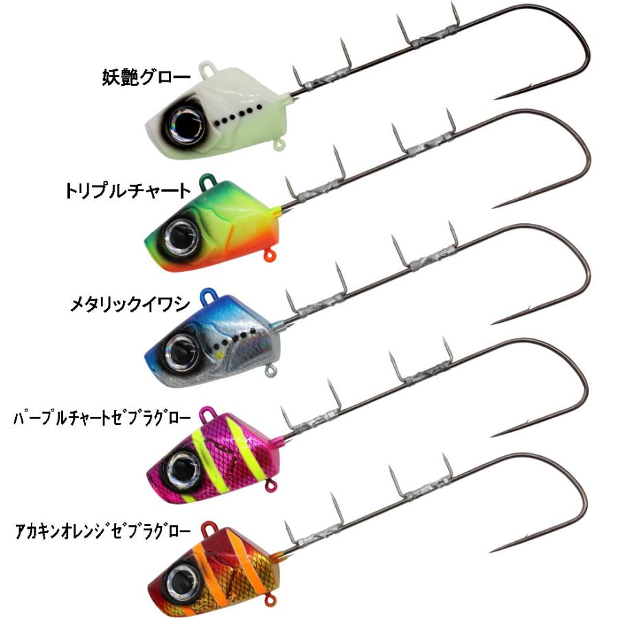ハヤブサ 瞬貫船太刀魚テンヤ速掛型2 [40号] SW417 (タチウオテンヤ