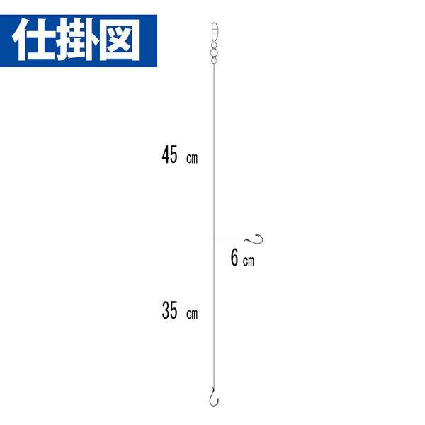 ハヤブサ 堤防メバル ウキ釣り2本鈎3セット He0 堤防釣り 仕掛け フィッシング遊web店 通販 Paypayモール